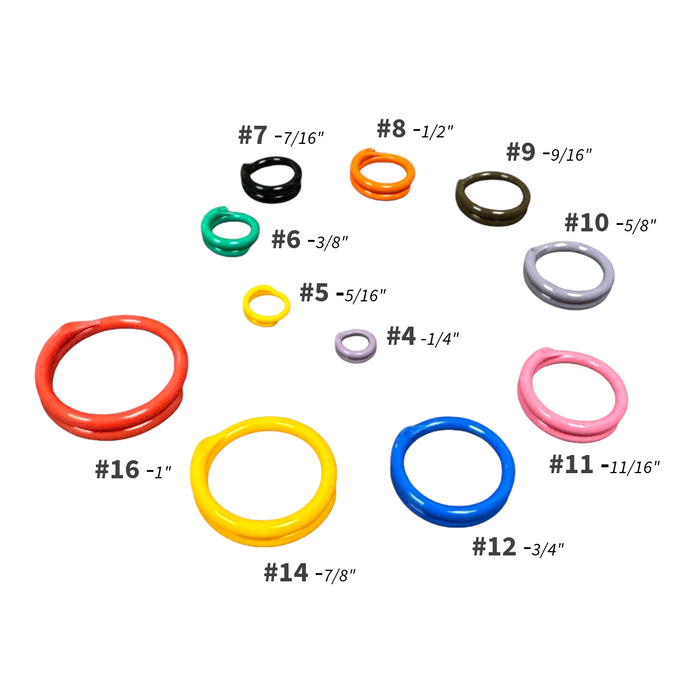 No. 9 - Spiral Leg Bands - 9/16"