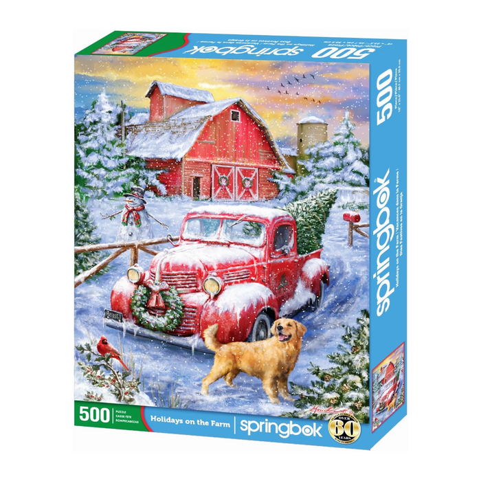 Holiday On The Farm - 500 Piece Puzzle