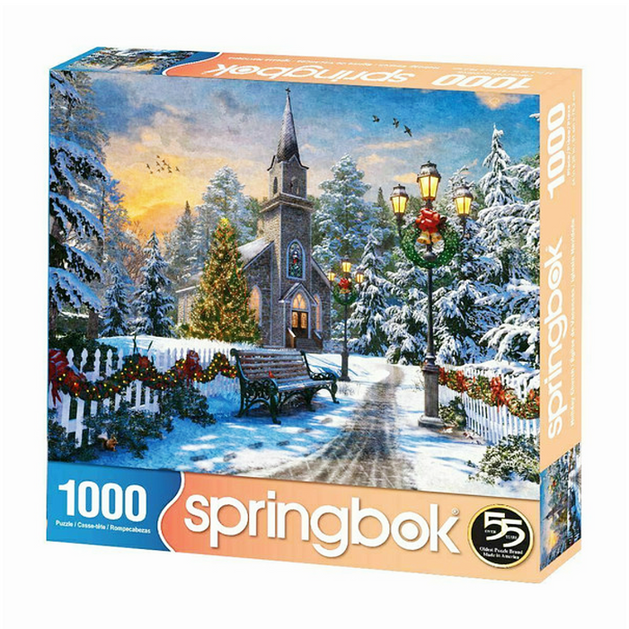 Holiday Church - 1000 Piece Puzzle