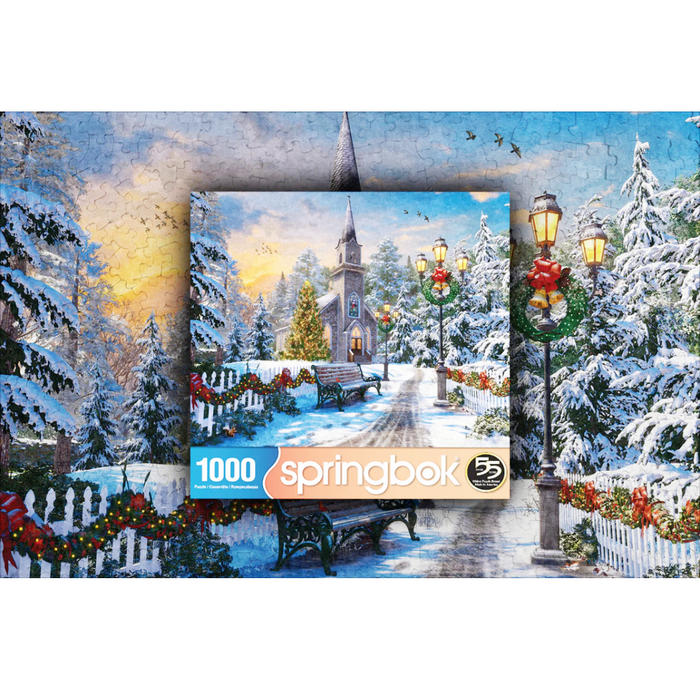 Holiday Church - 1000 Piece Puzzle