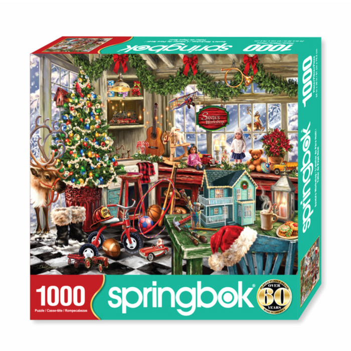 Santa's Workshop - 1000 Piece Puzzle