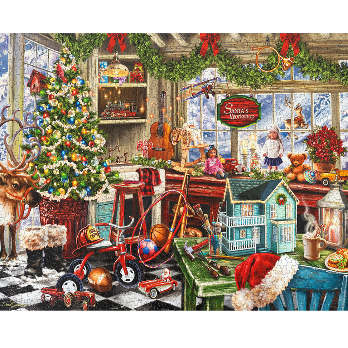 Santa's Workshop - 1000 Piece Puzzle