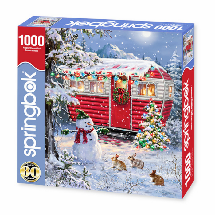 Snowy Retreat - 1000 Piece Puzzle