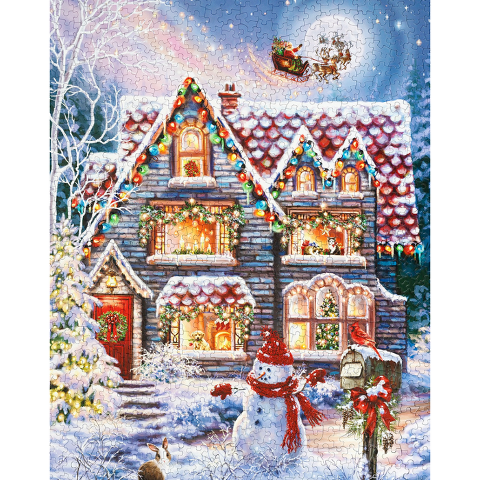 Christmas Eve Cottage - 1000 Piece Puzzle