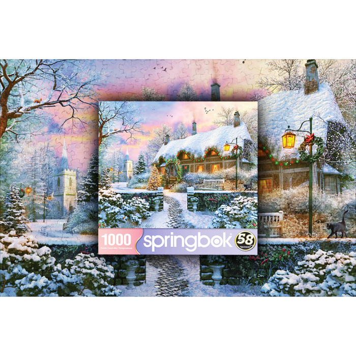 Christmas Cottage - 1000 Piece Puzzle