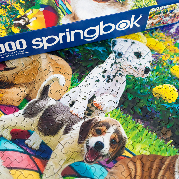 Playful Pups - 1000 Piece Puzzle