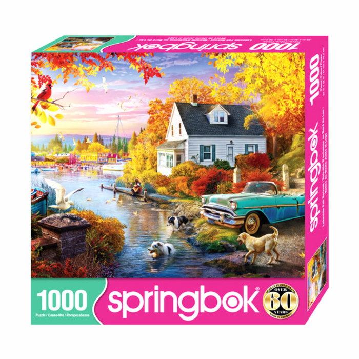 Lakeside Fall Retreat - 1000 Piece Puzzle