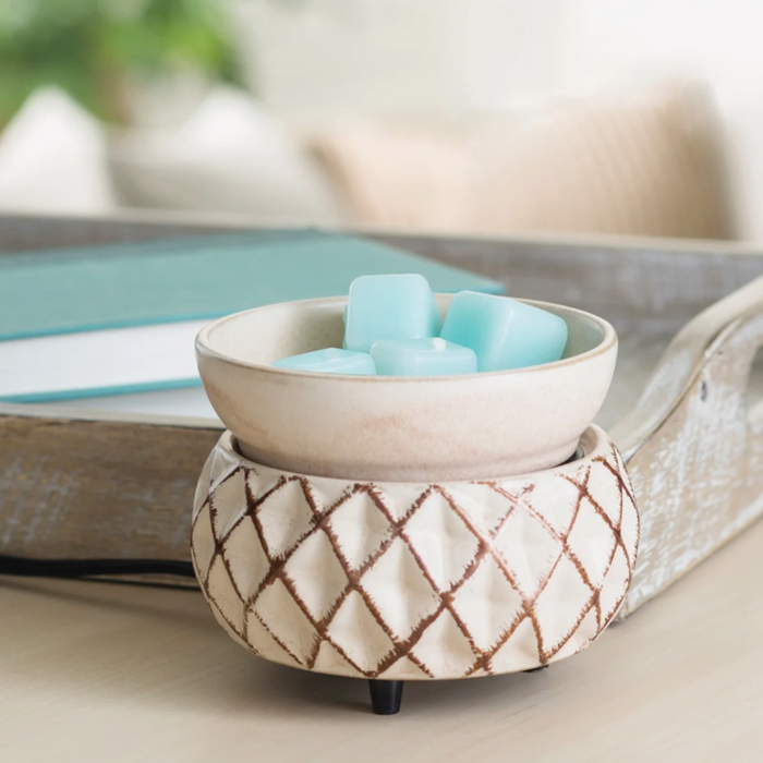 2-in-1 Fragrance Warmer - Lattice