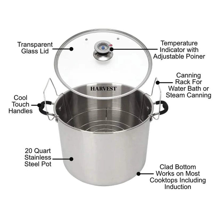 Multi-Use Steam Canner - Stainless Steel