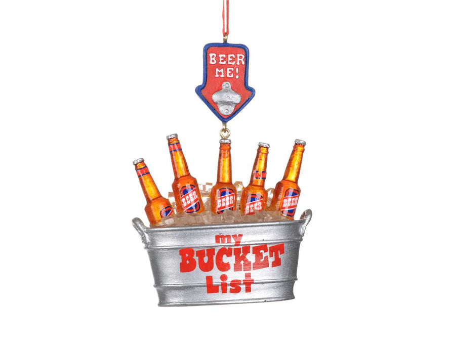 4" Beer Bucket Ornament