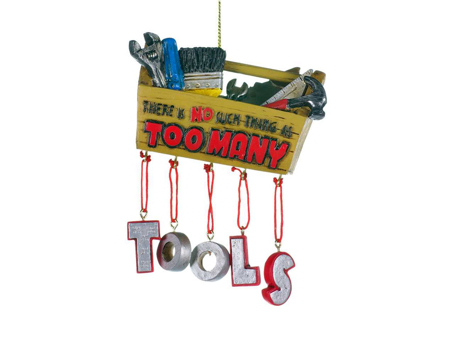 6.5" Tool Box Ornament