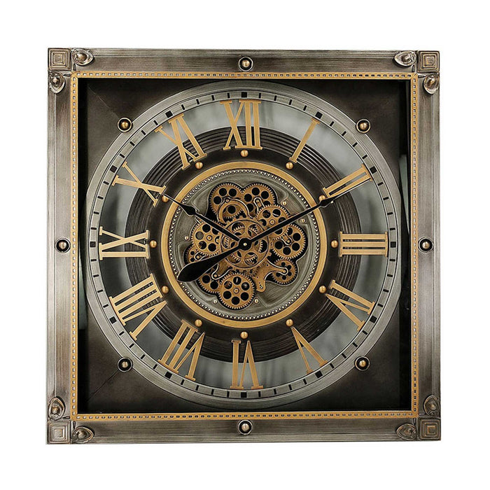 Victorian square wall clock