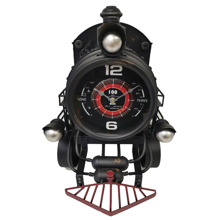 Vintage Locomotive Wall Clock