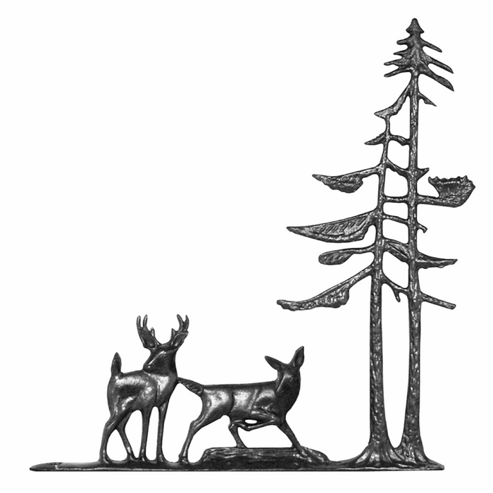 Deer & Pines Weathervane