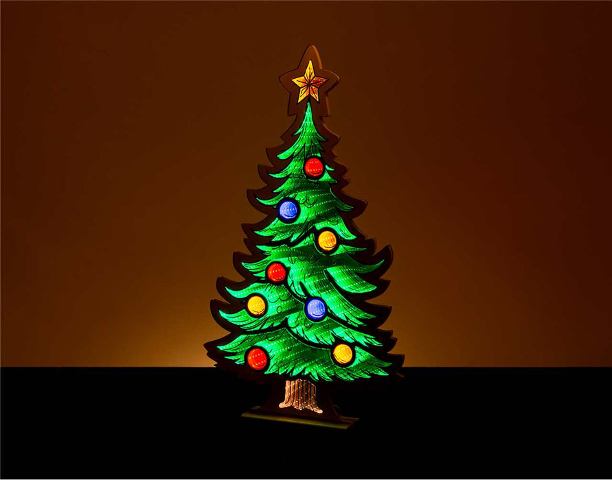 26" Christmas Tree Infinity Light