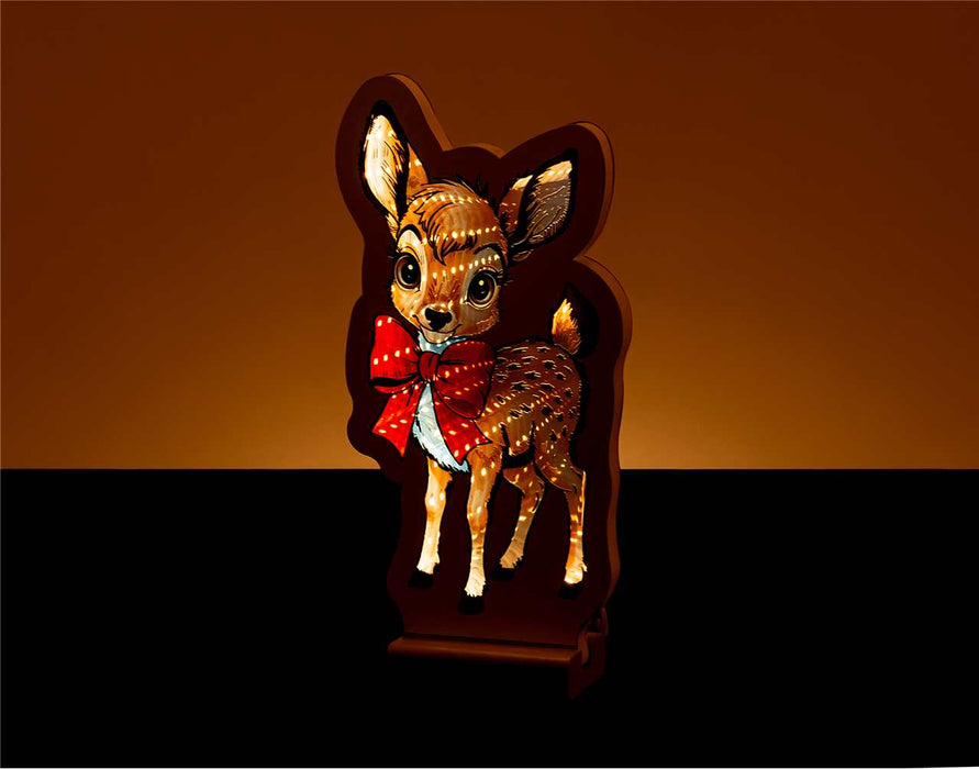 10" Doe with a Bow Infinity Light
