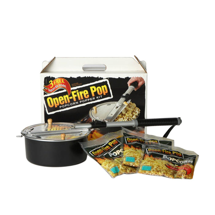 Open-Fire Popcorn Popper Kit