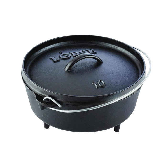 Lodge Cast Iron - 4 Quart Dutch Oven - Pre-seasoned