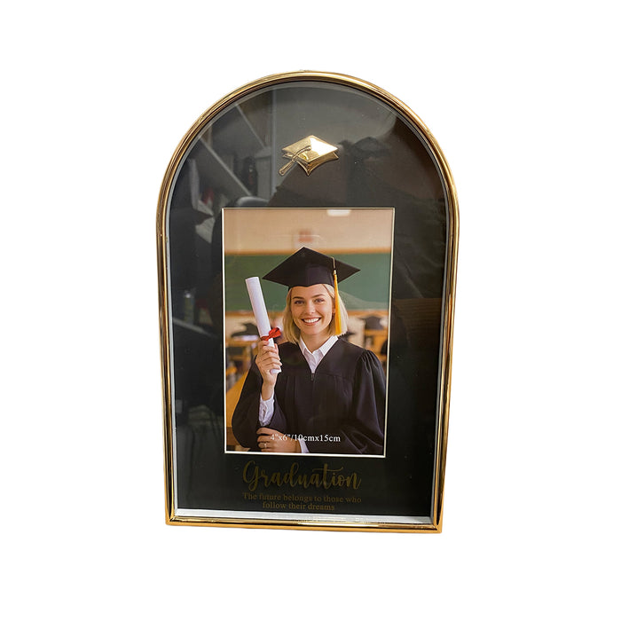 Arched Graduation Frame - Gold