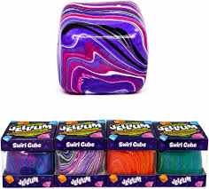 Jellium Stress Toy - Swirl Cube