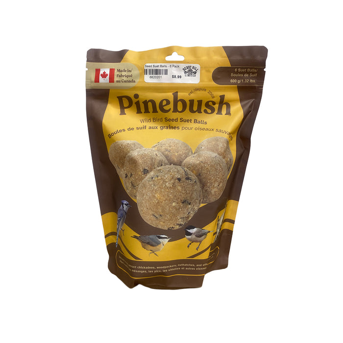 Seed Suet Balls - 6 Pack
