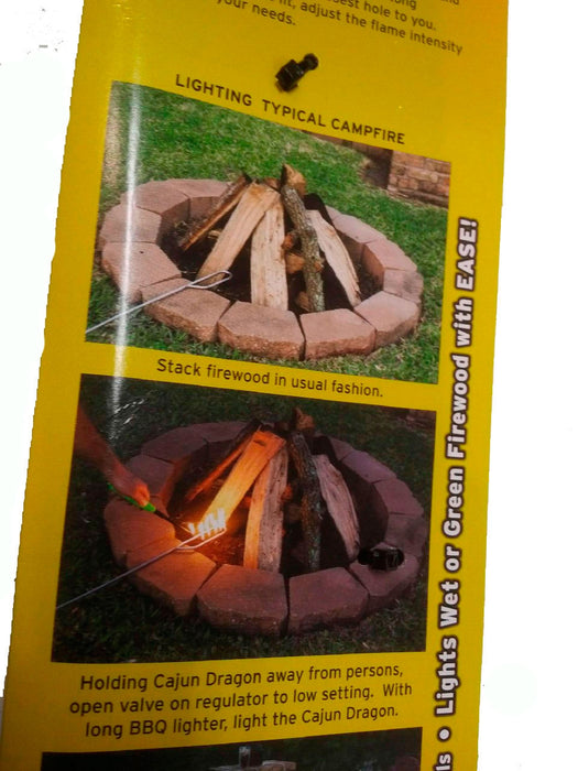 Cajun Dragon Propane Firestarter - Berry Hill - Country Living Products
