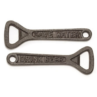 Bottle Opener 'Save Water - Drink Beer' - Berry Hill - Country Living Products