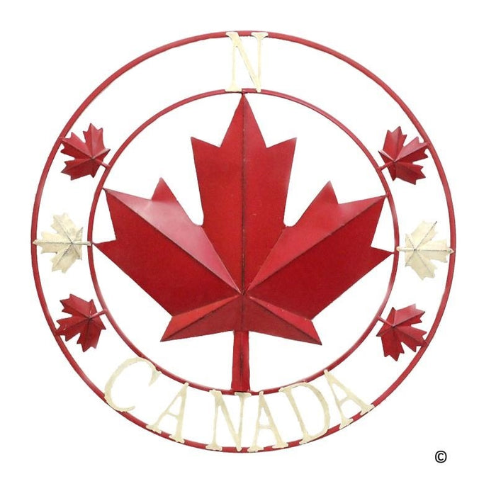 Canada Metal Wall Art - 28" - Berry Hill - Country Living Products