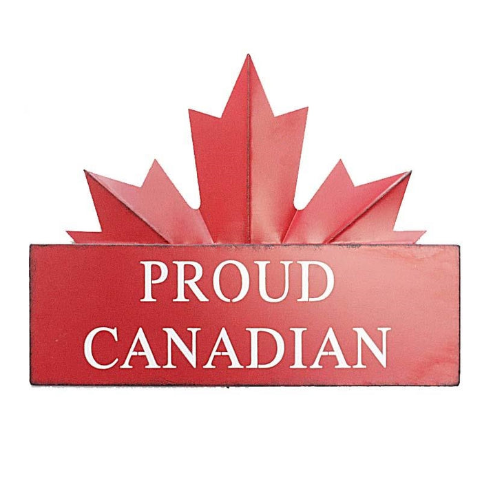 Proud Canadian Maple Leaf Sign - Berry Hill - Country Living Products