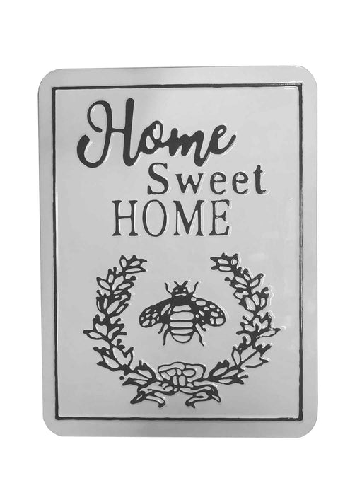 Home Sweet Home' Enamel Sign - 13.5x18 - Berry Hill - Country Living Products