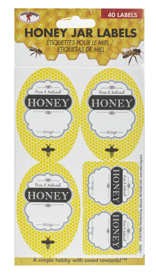 Labels for Honey Jars - Berry Hill - Country Living Products