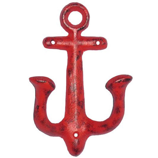 Vintage Anchor Hook - Red - Berry Hill - Country Living Products