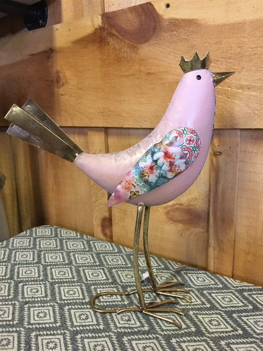 Metal Standing Bird - 2 colours - Berry Hill - Country Living Products