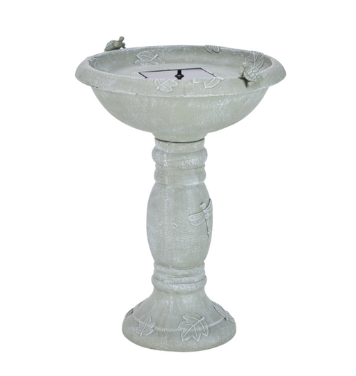 Country Gardens Solar Birdbath - Berry Hill - Country Living Products