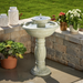 Birdbath - Country Gardens 2-Tier Solar-On-Demand Fountain - Berry Hill - Country Living Products