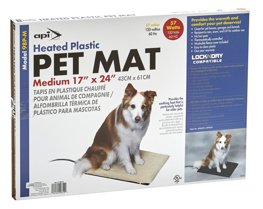 Heated Pet/Animal Mat-17 x 24 - Berry Hill - Country Living Products
