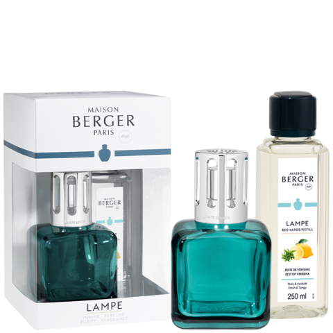 Lampe Berger Gift Set - Ice Cube - Green - Berry Hill - Country Living Products