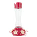 Top-Fill Pinch-Waist Glass Hummingbird Feeder 20 oz - Berry Hill - Country Living Products