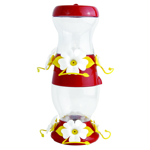 Double Decker Plastic Hummingbird Feeder 26oz - Berry Hill - Country Living Products