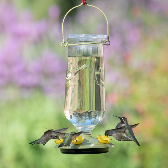 Desert Bloom Top-Fill Hummingbird Feeder 32 oz - Berry Hill - Country Living Products