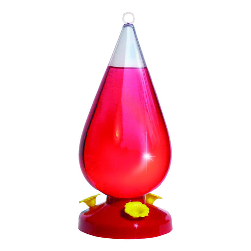 Fluted Balloon Plastic Hummingbird Feeder 32 oz - Berry Hill - Country Living Products