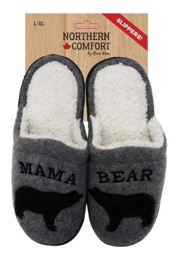 Mama Bear Rubber Sole Slipper - Berry Hill - Country Living Products