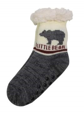 Little Bear Socks with ABS sole - Berry Hill - Country Living Products