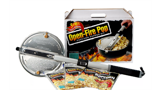 Open-Fire Popcorn Popper Kit - Berry Hill - Country Living Products