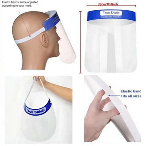 Clear Plastic Protective Face Shield - Berry Hill - Country Living Products