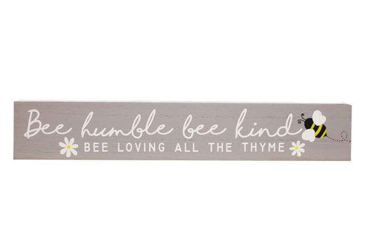 Bee Humble Bee Kind' Block Sign - Berry Hill - Country Living Products