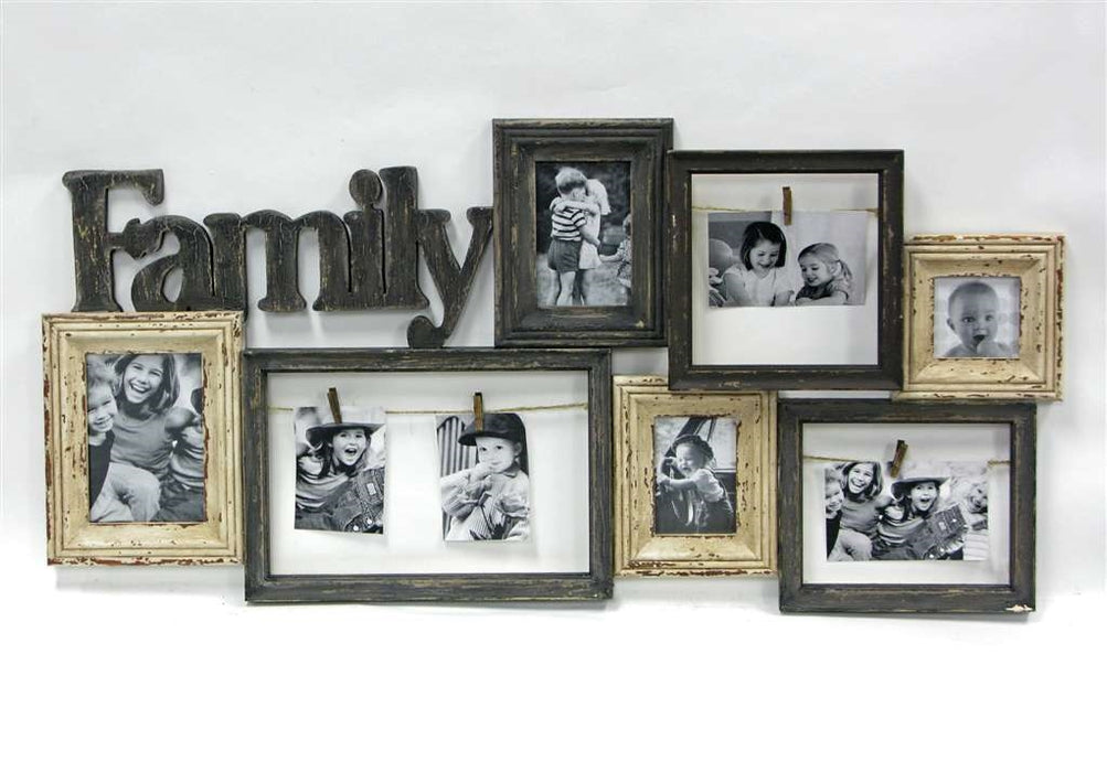 "Family" Photo Frame - 7 Assorted Sizes - Berry Hill - Country Living Products