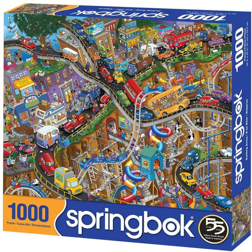 Springbok Puzzle - Getting Away - 1000 piece - Berry Hill - Country Living Products