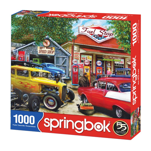 Springbok Puzzle - Hot Rod Café - 1000 piece - Berry Hill - Country Living Products