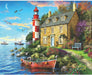 Springbok Puzzle - The Cottage Lighthouse - 1000 piece - Berry Hill - Country Living Products